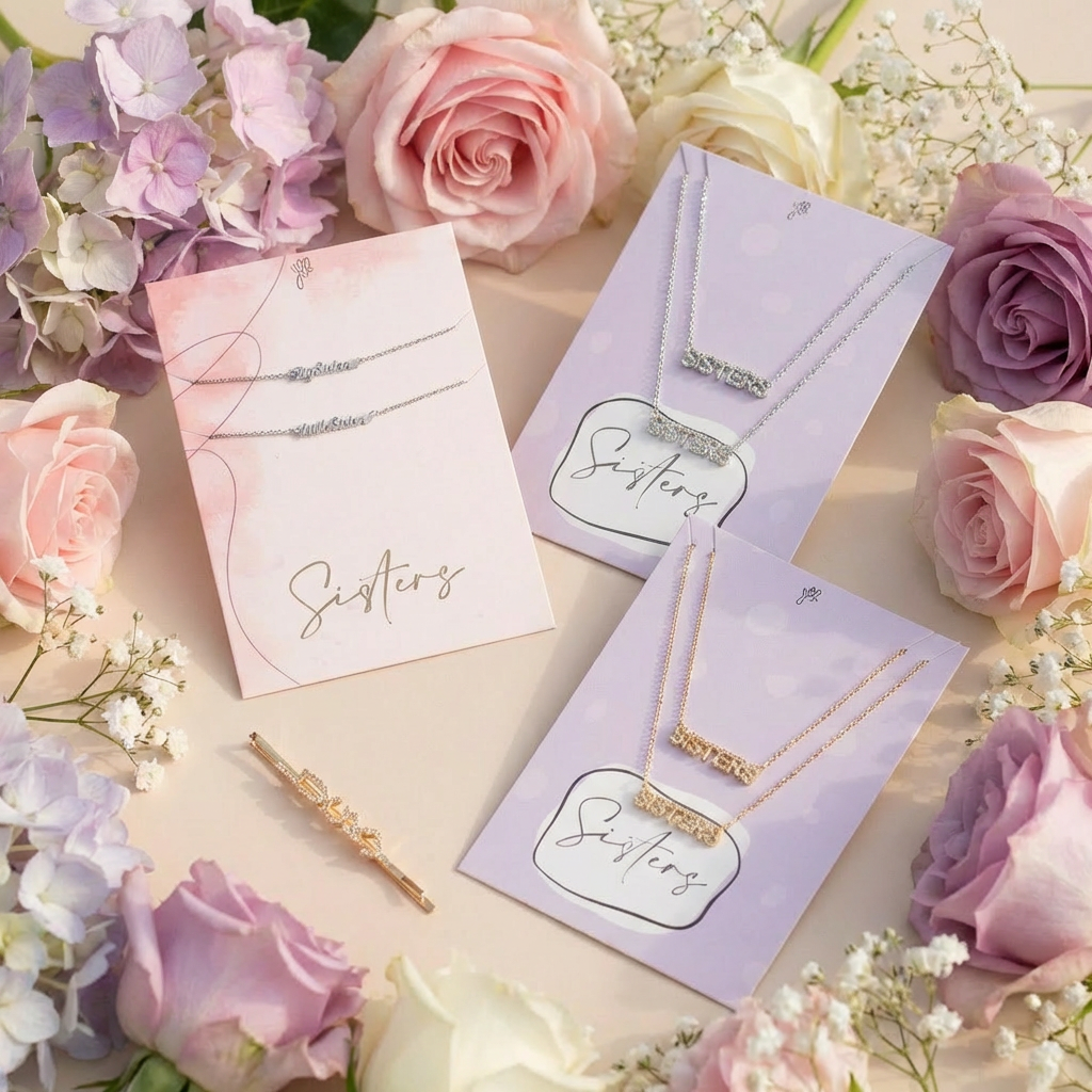 sisters mystery jewelry Set 