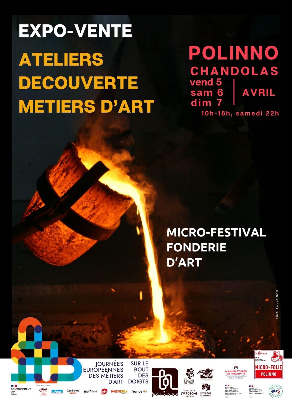 Temps fort samedi 6 avril de 18h-22h