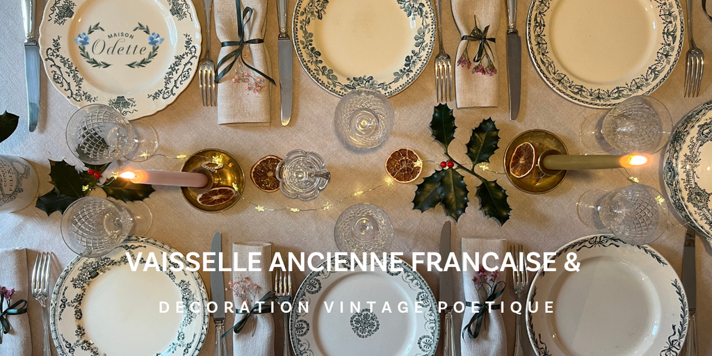 Vente de vaisselle ancienne en ligne, terre de fer, spécialité terre de fer, déco vintage, déco ancienne, Maison Odette