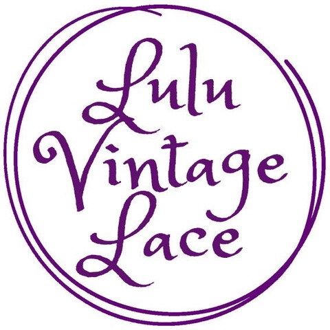 Vintage French Lace and Buttons