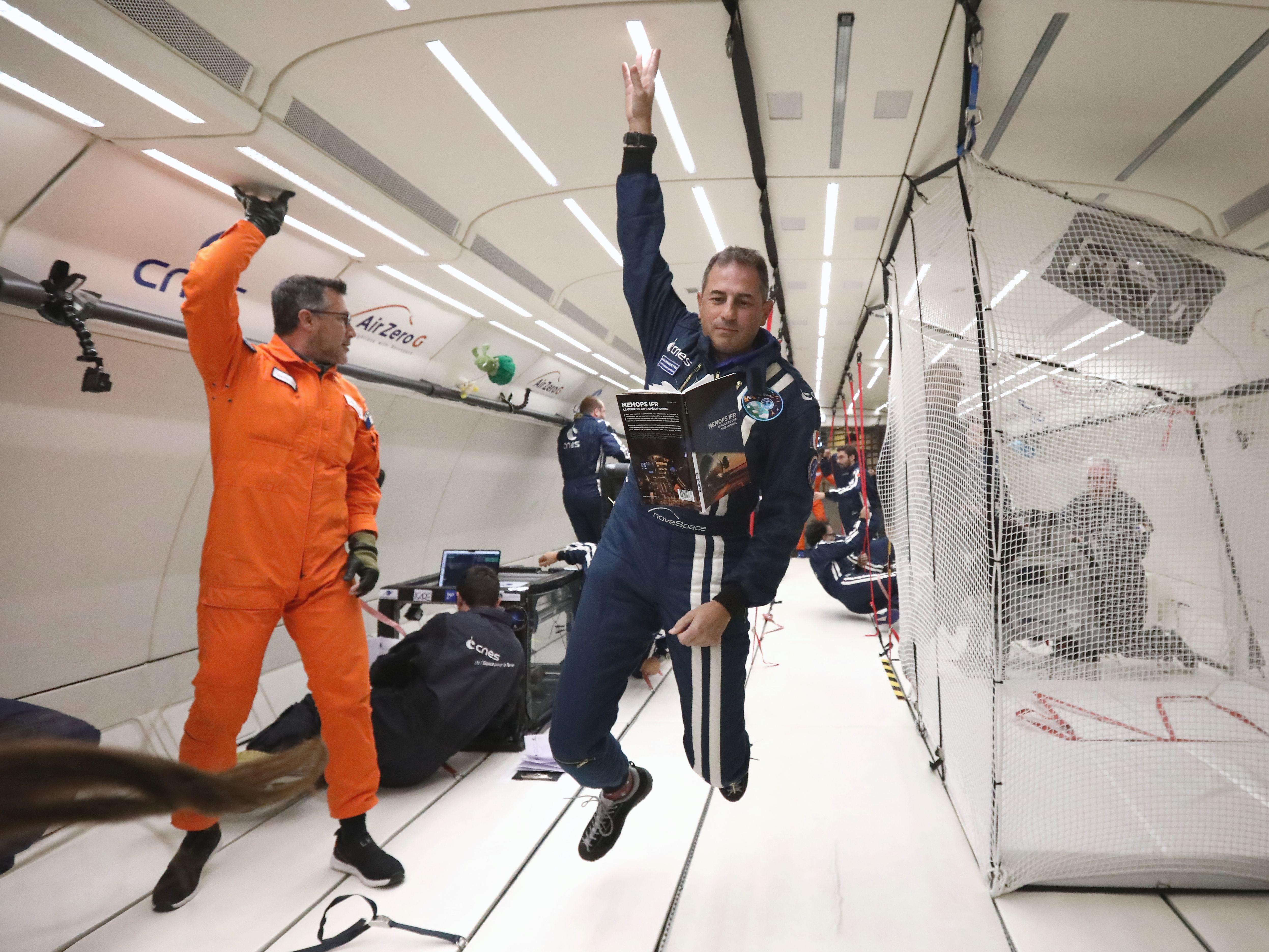 MEMOPS IFR sans gravité à bord du vol Zero G