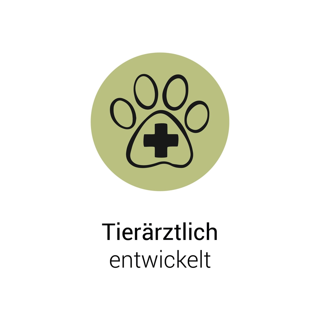 Tierärztlich entwickelt