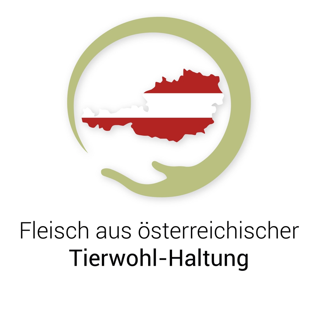 Fleisch aus österreichischer Tierwohl-Haltung.