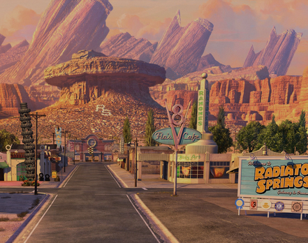 CARS 1 - Radiator Springs