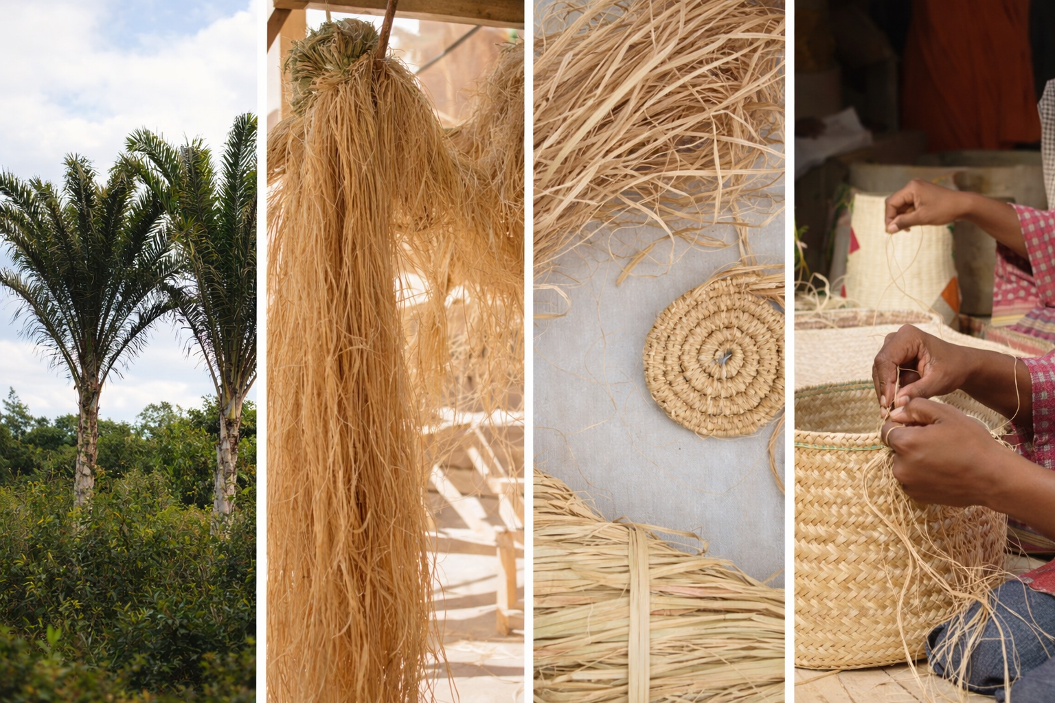 Artisanat de Madagascar – Fait main en raphia | Nosy Kanto
