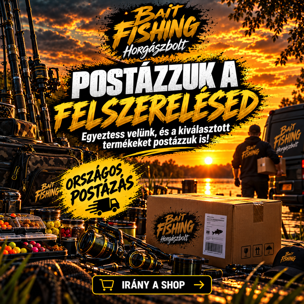 Akciós horgászfelszerelés páros és szett ajánlatok
A Bait Fishing Horgászbolt kínálatában több horgászfelszerelés kedvező páros vagy komplett szett formájában érhető el. Válogass horgászbot párok, orsó párok, bot és orsó kombók, valamint feeder szék és versenyszék szettek közül. Kínálatunkban olyan összeállításokat is találsz, ahol a horgászágy hálózsákkal együtt rendelhető meg.
Célunk, hogy a szükséges felszereléseket egymáshoz illő összeállításban, egyszerűbben és kedvezőbb formában szerezhesd be. Legyen szó feeder horgászatról, pontyozásról vagy kényelmes vízparti felszerelésről, érdemes átnézni aktuális páros és szett ajánlatainkat.
A készlet folyamatosan változik, ezért rendelés és fizetés előtt kérjük, telefonon érdeklődj a kiválasztott termék elérhetőségéről.
☎️ 06/70-323-4834