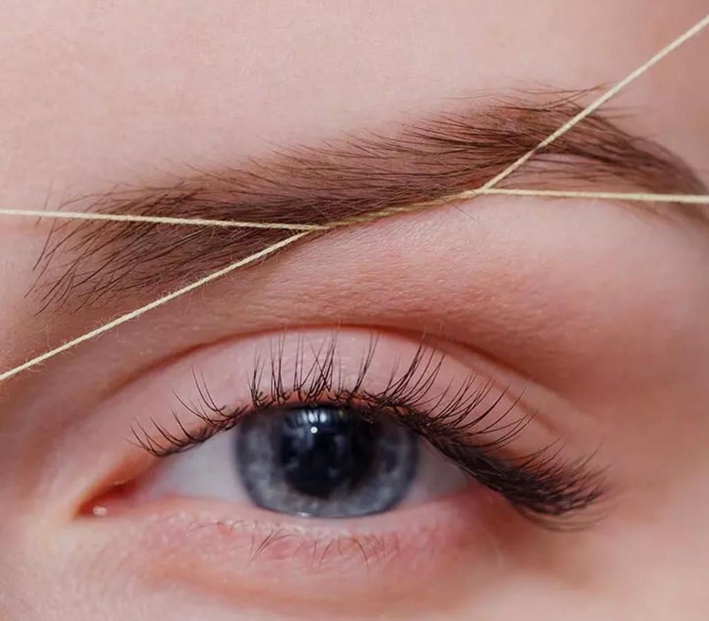 Threading/lashes