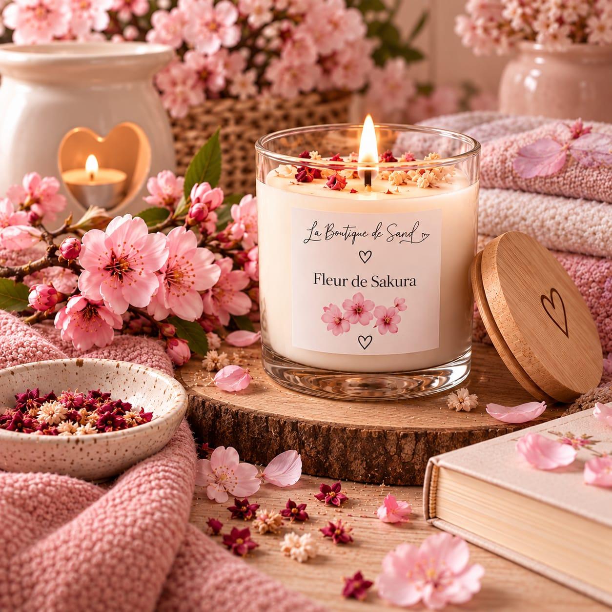 bougie parfumée cire de soja artisanale naturelle