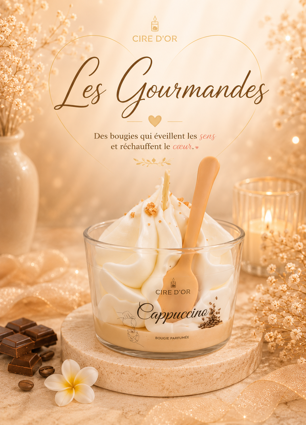 Bougies gourmandes