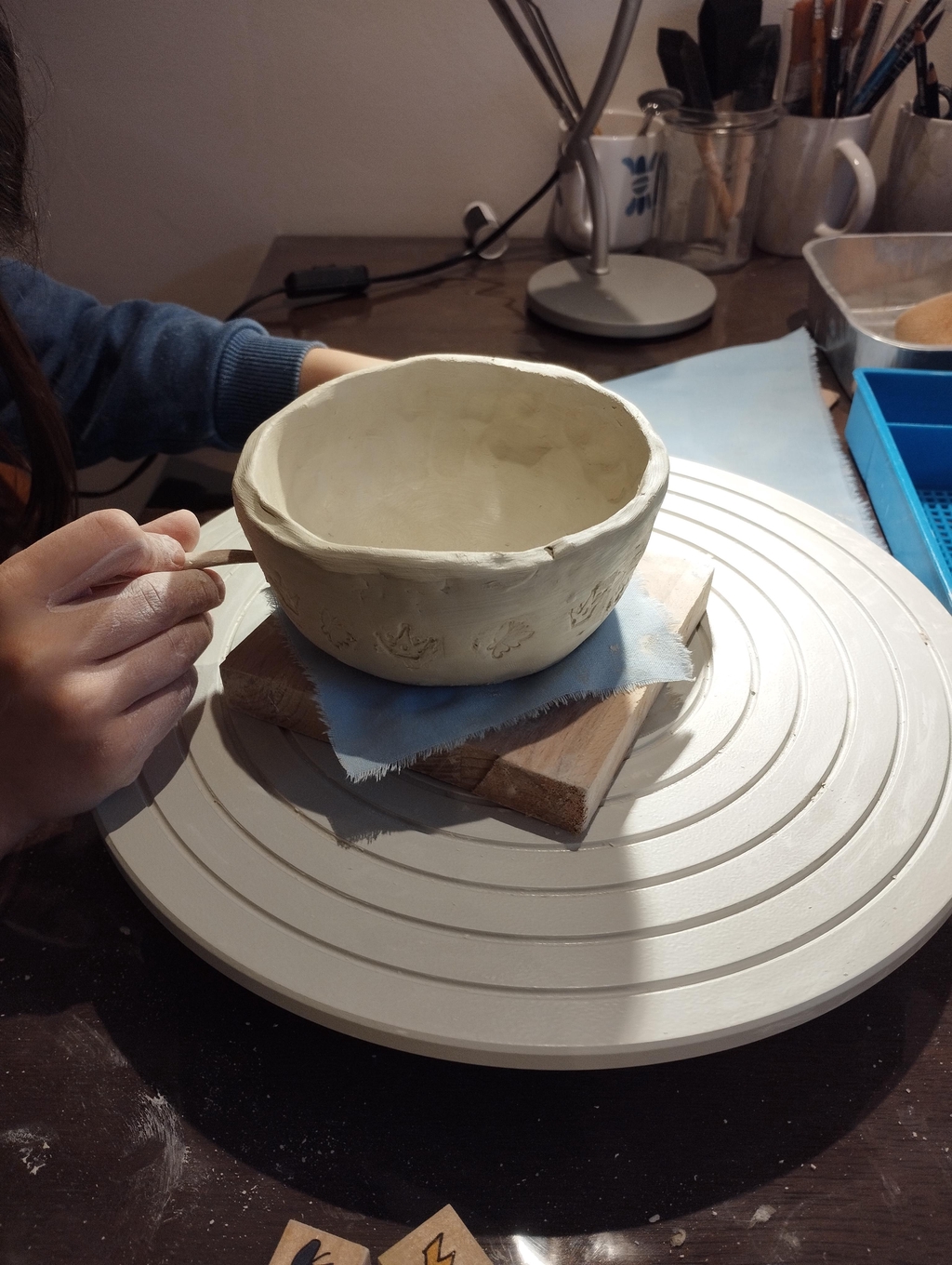 Et si vous veniez façonner votre propre pièce à l'atelier ?