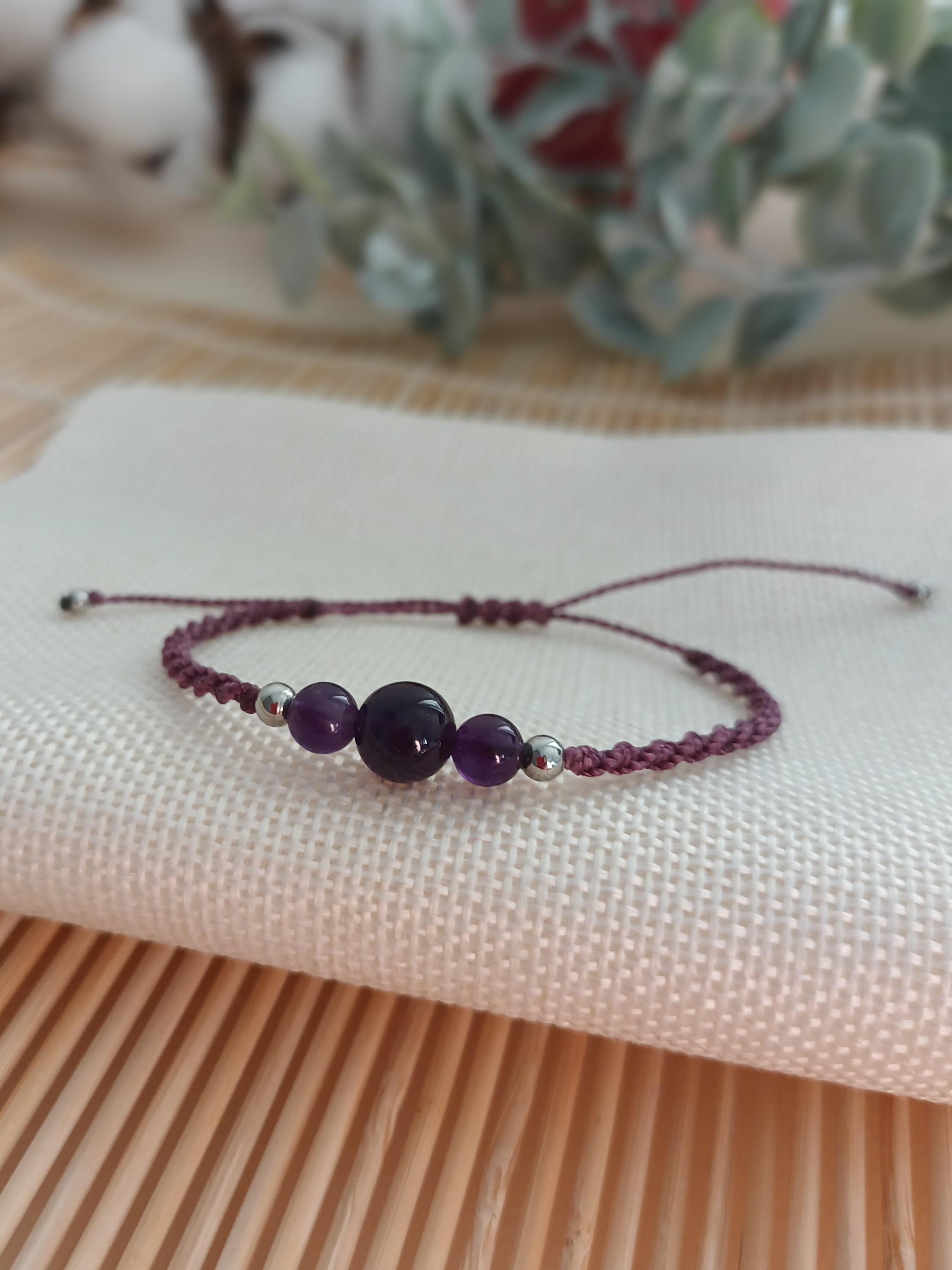 Bracelets réglables pierres