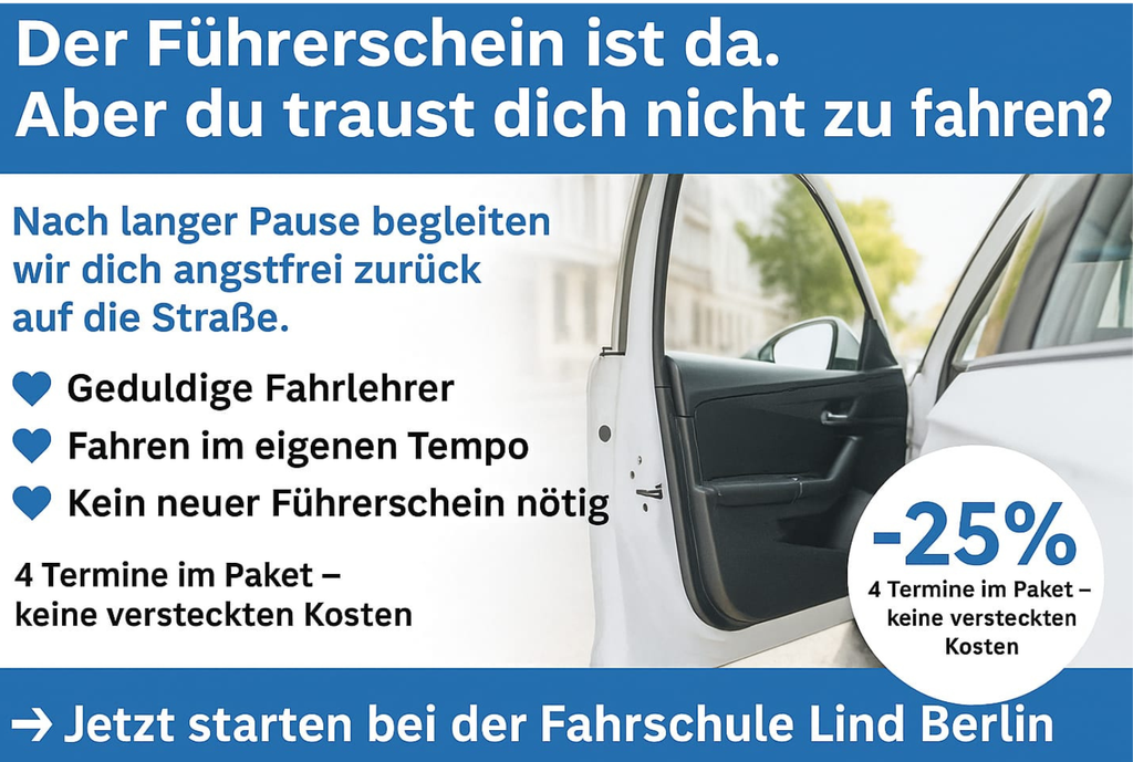 Auffrischungskurs Führerschein