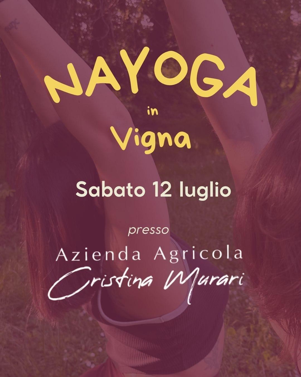Yin Yoga tra le vigne 🍷🍃