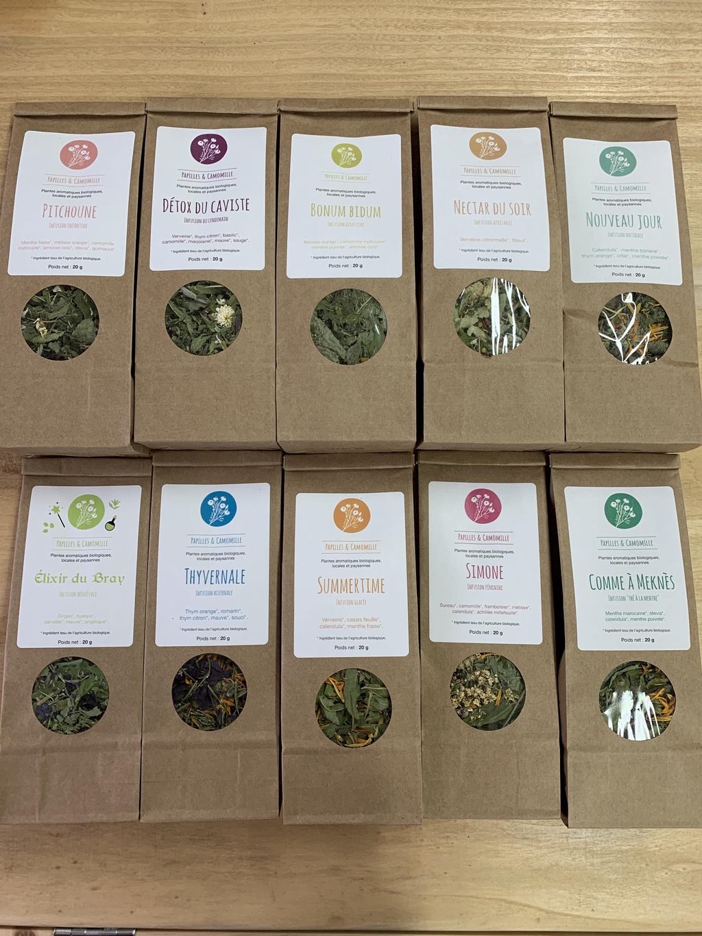 sachets tisanes
@papillesetcamomille