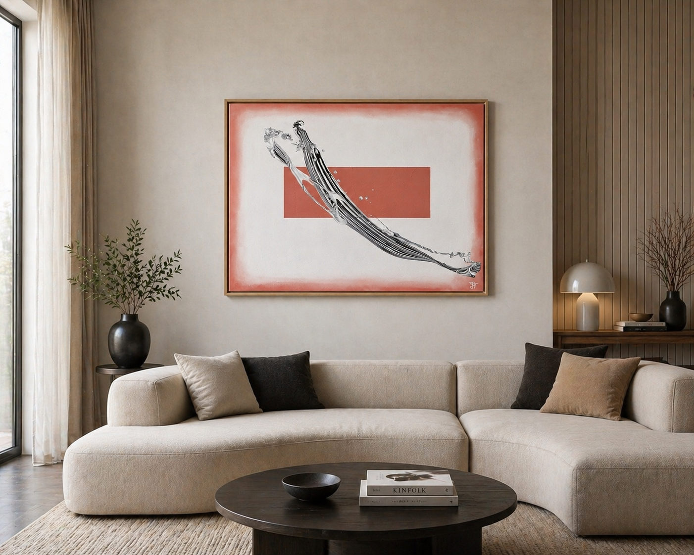 Abstrakes Kunstwerk