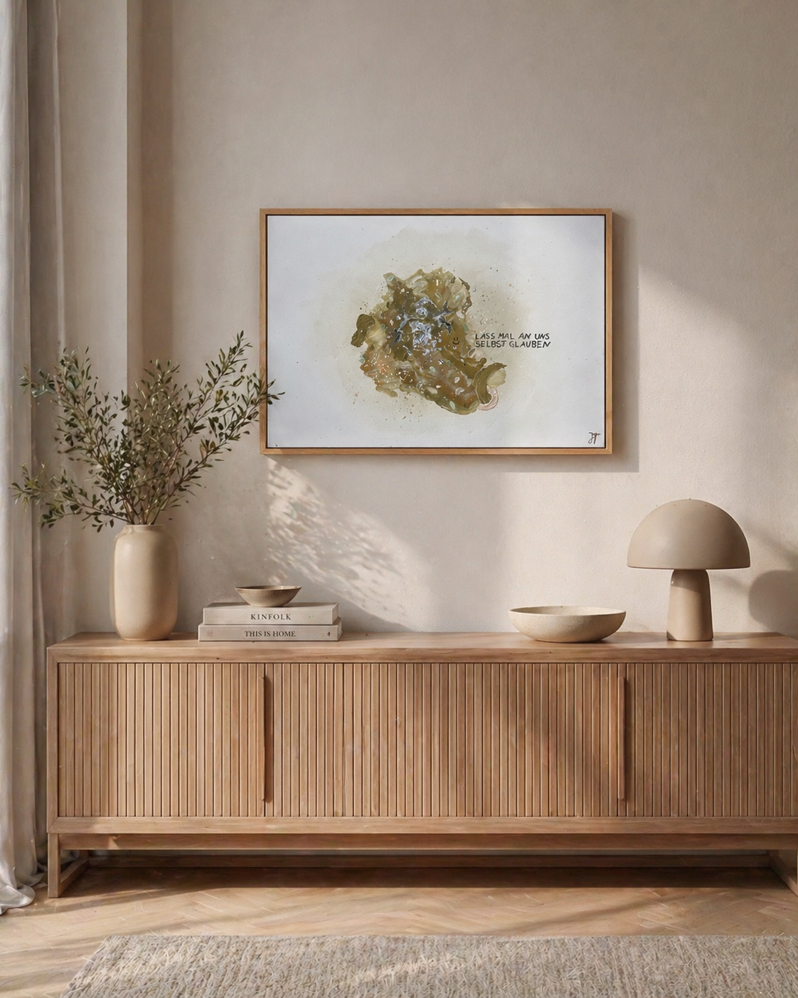 Kunst mit Sprüchen