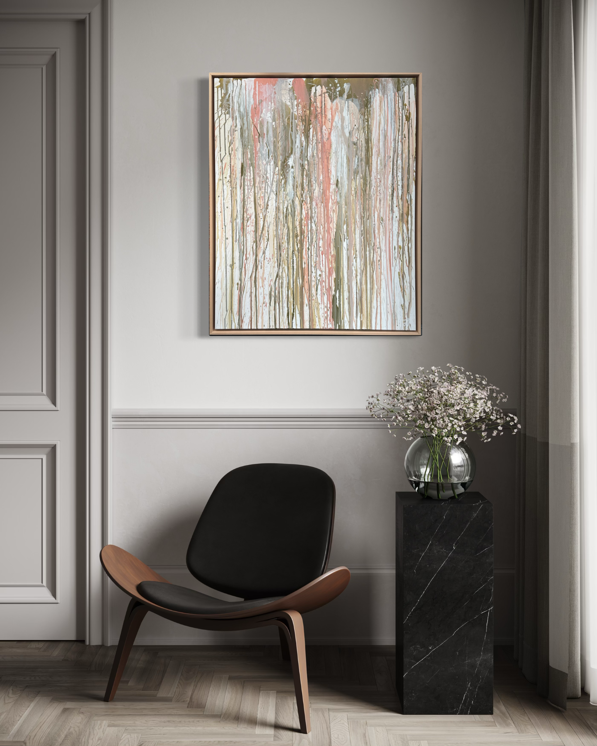 Abstraktes Kunstwerk der modernen Kunst
