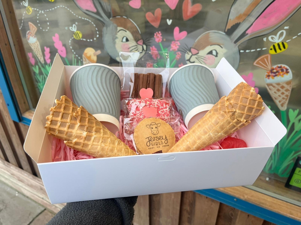 Valentines Ice Cream Treat Box