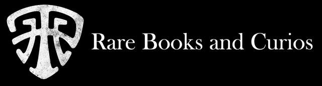 Logo for Rare Books and Curios, Greenwich
