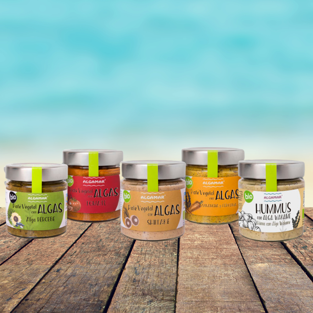 Los patés veganos con algas 