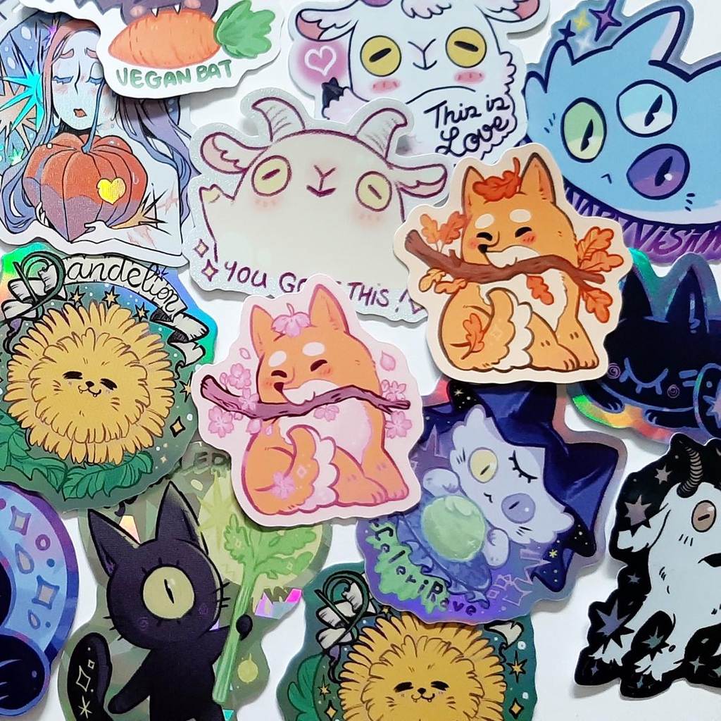 Découvrez tous les stickers magiques