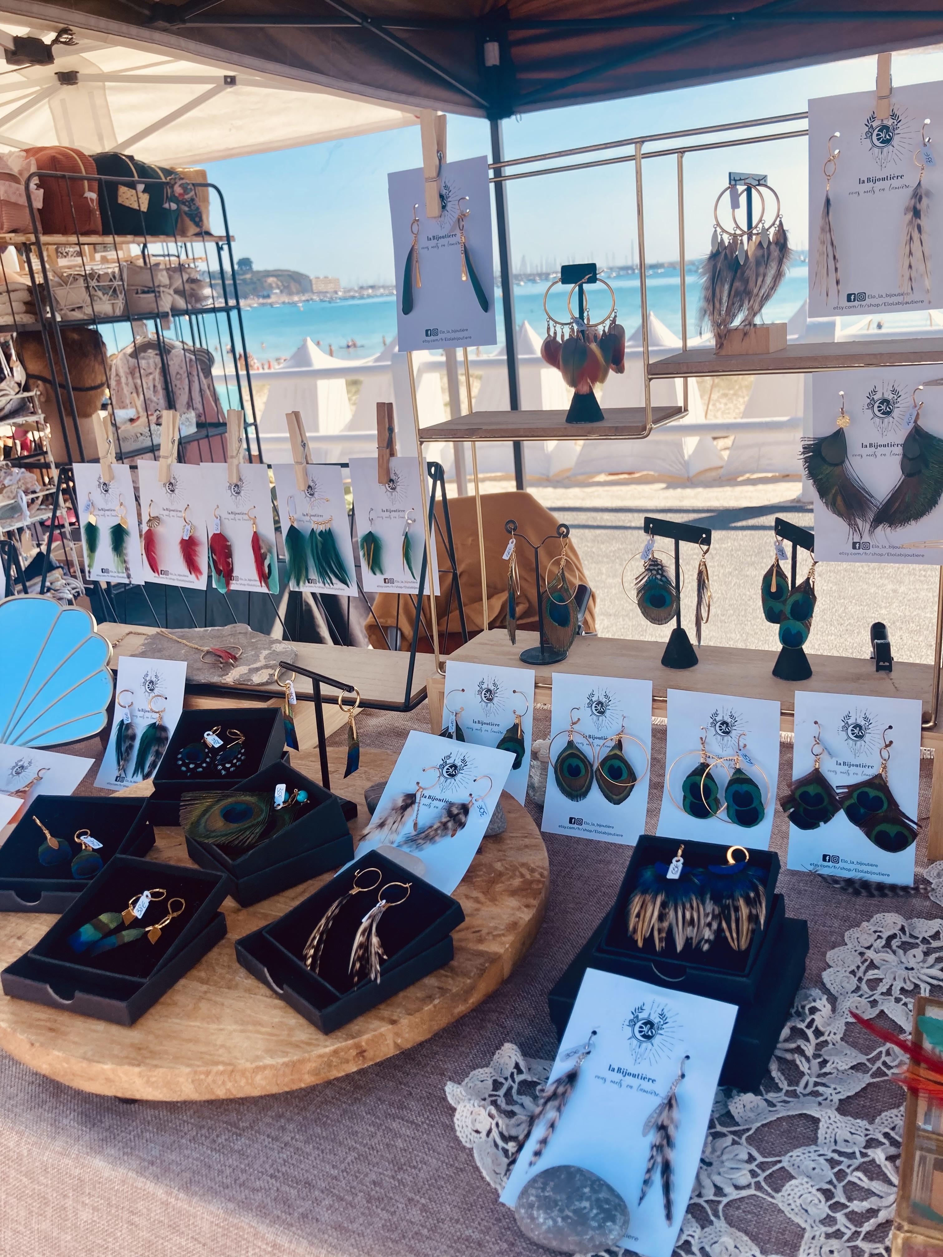 Marches artisanaux, marché de créateurs, salon des métiers d'art  Elo la bijoutière
