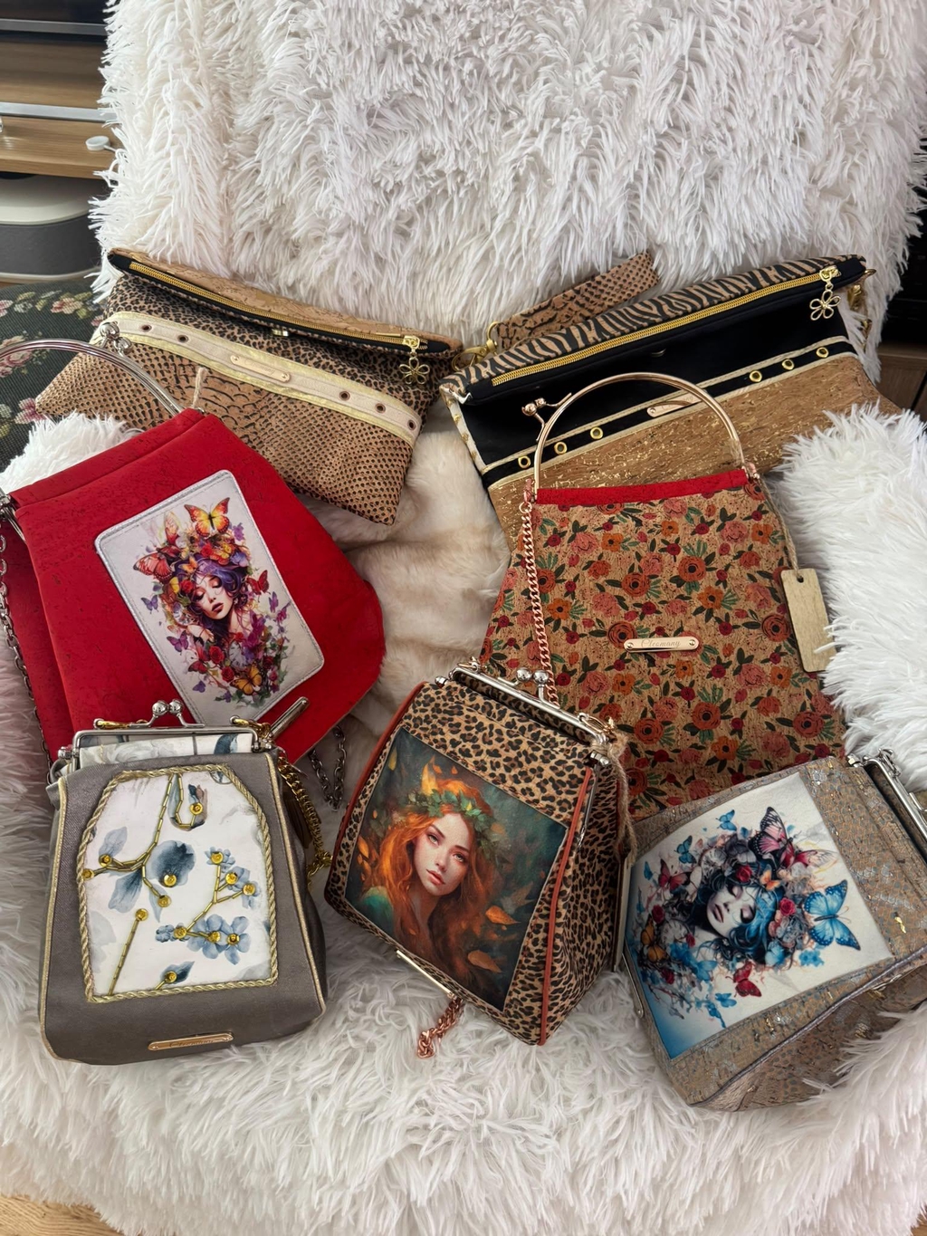 Un sac, un accessoire, fait-main, unique, pour une seule personnalité... France-Cannes Cotes d'azur