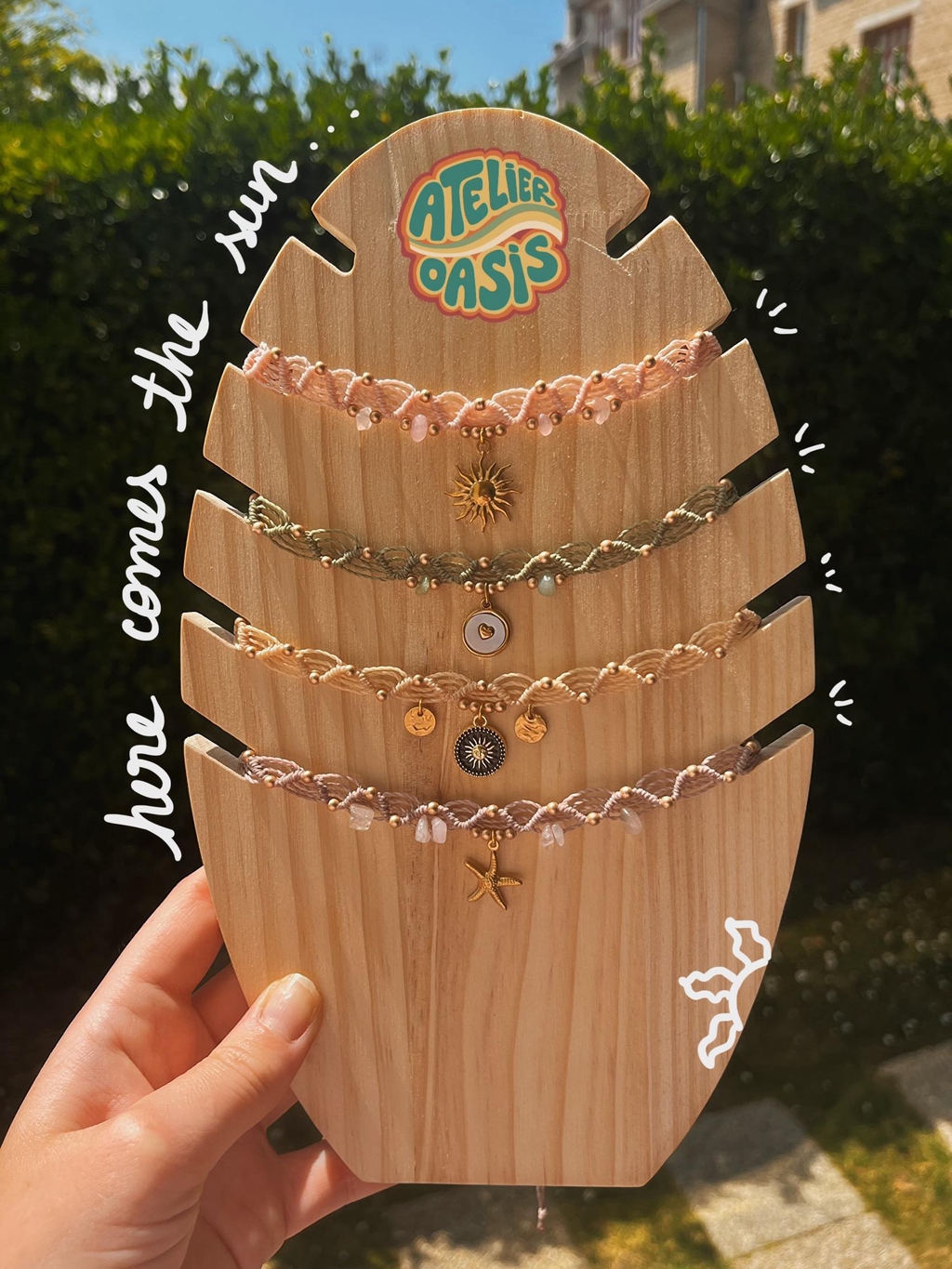 bijoux colliers chocker bracelet micro macramé artisanat