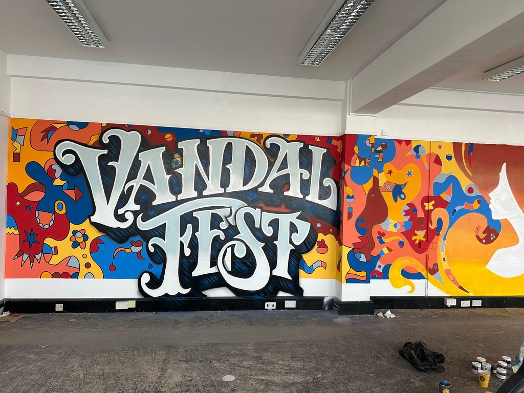 VandalFest logo.