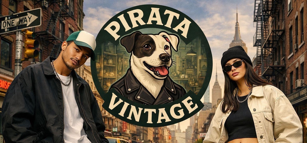 Selección exclusiva de ropa de segunda mano de primeras marcas. Encuentra piezas únicas revisadas y listas para usar. Calidad y estilo vintage en Pirata Vintage.