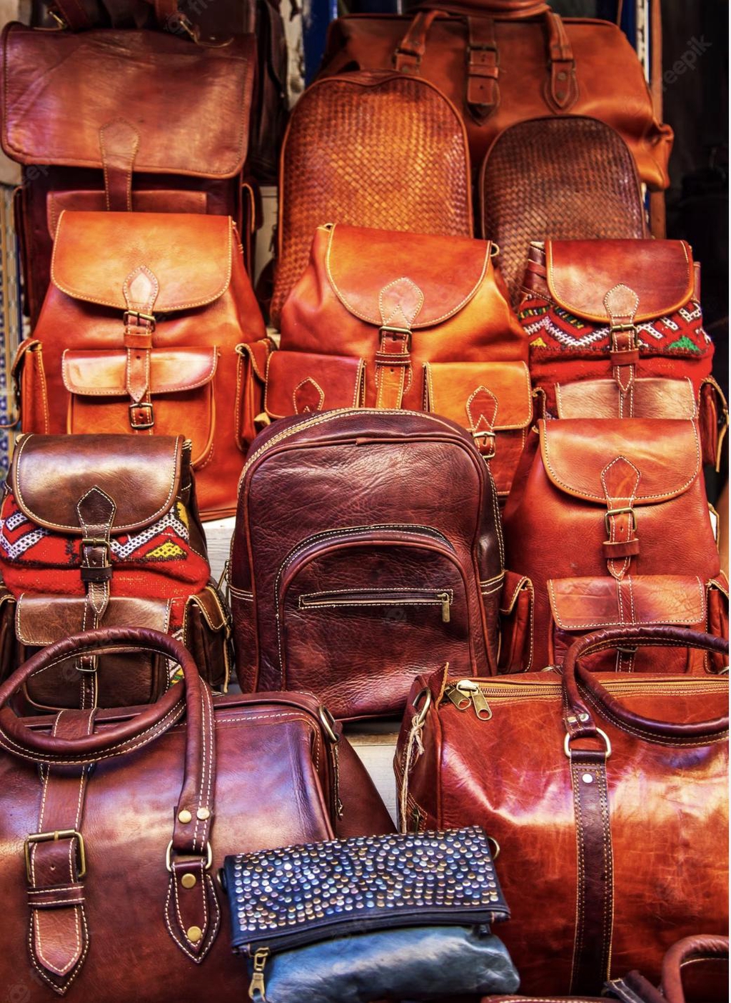 Sac en cuir du Maroc pas cher