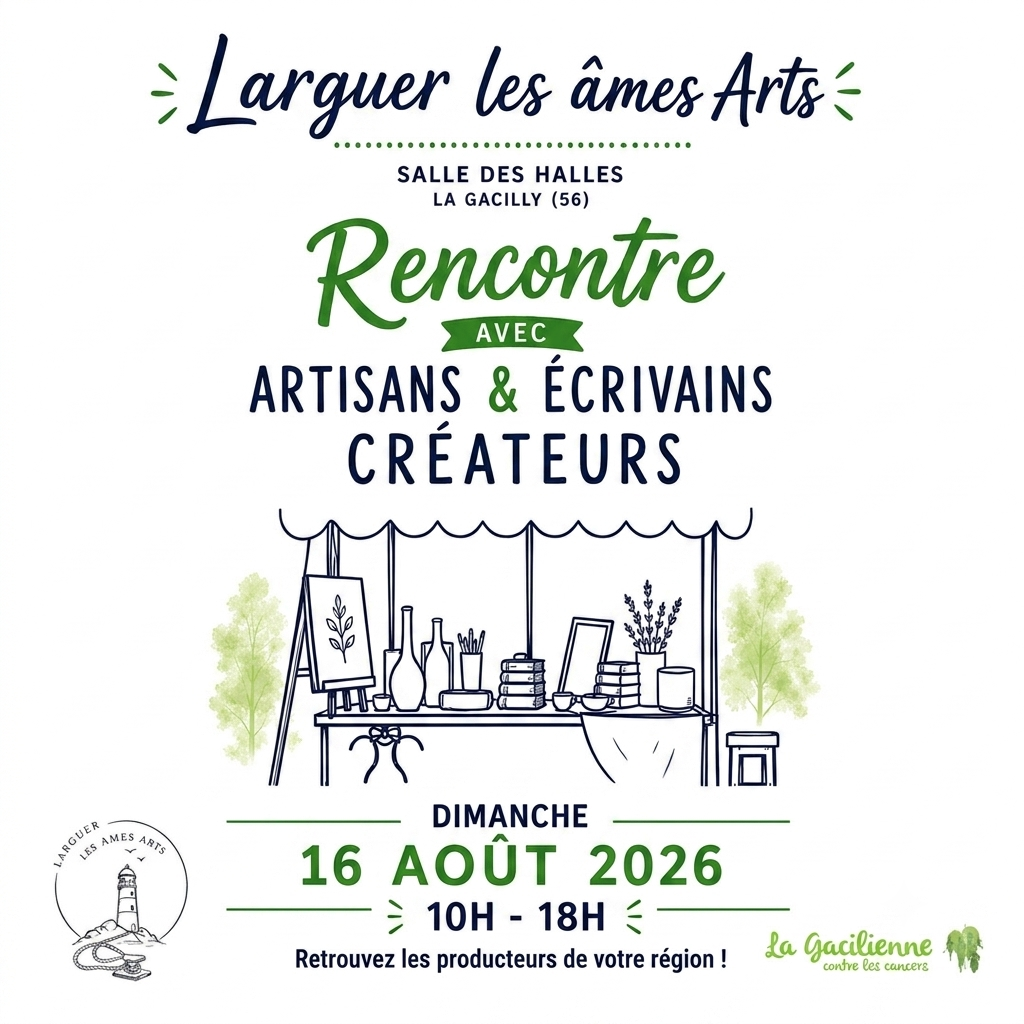 Marché artisanal à la gacilly le 16 août 2026