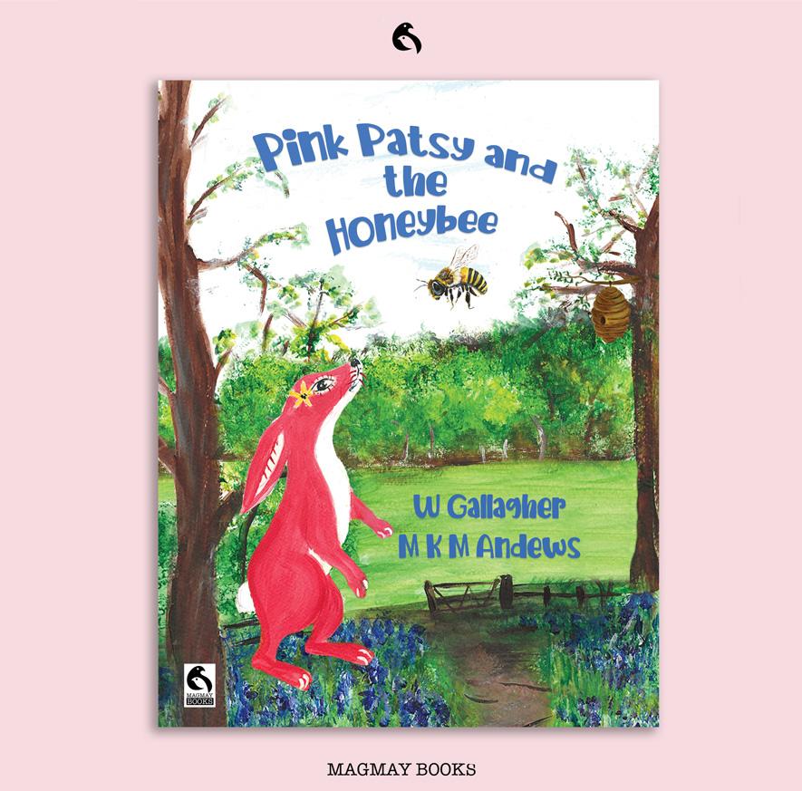 Pink patsy and the honeybee book by wendy gallagher and margaret km andrews