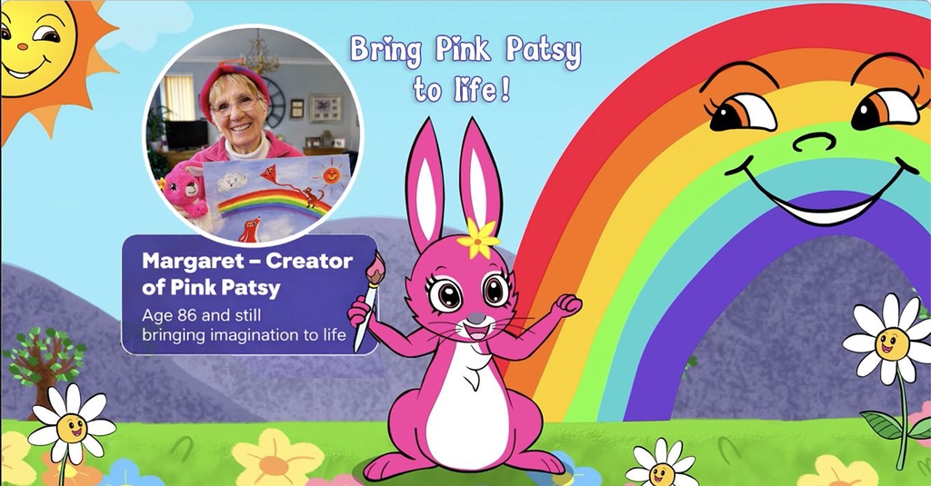 GoFundMe Animation of Pink Patsy