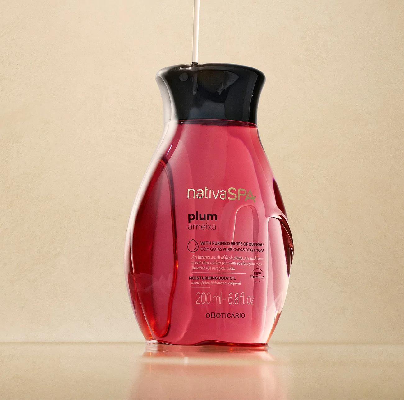Huile corporelle O Boticário – soin hydratant parfumé brésilien
