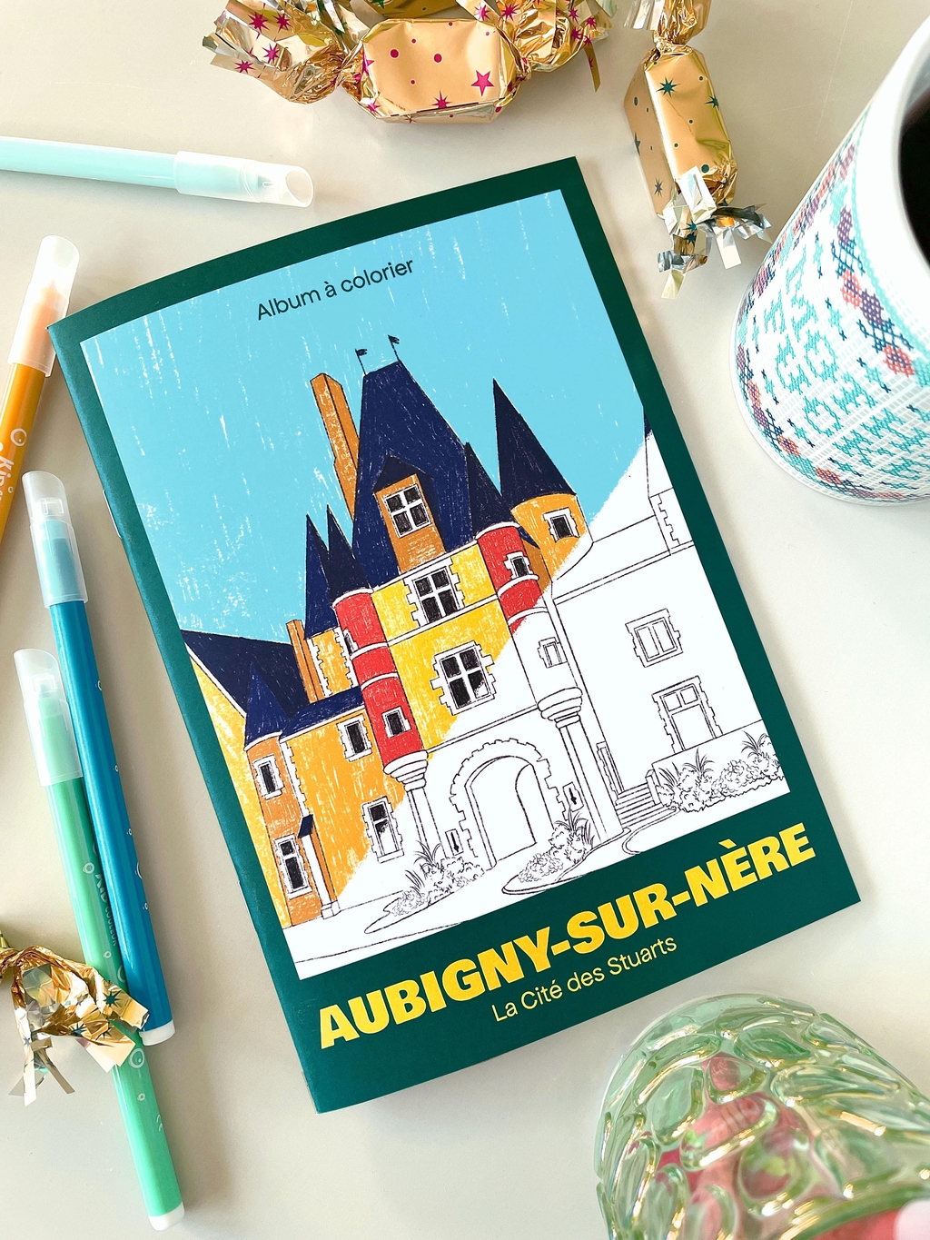 L'album à colorier de la Cité des Stuarts