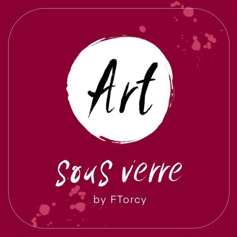 logo art sous verre by FTorcy