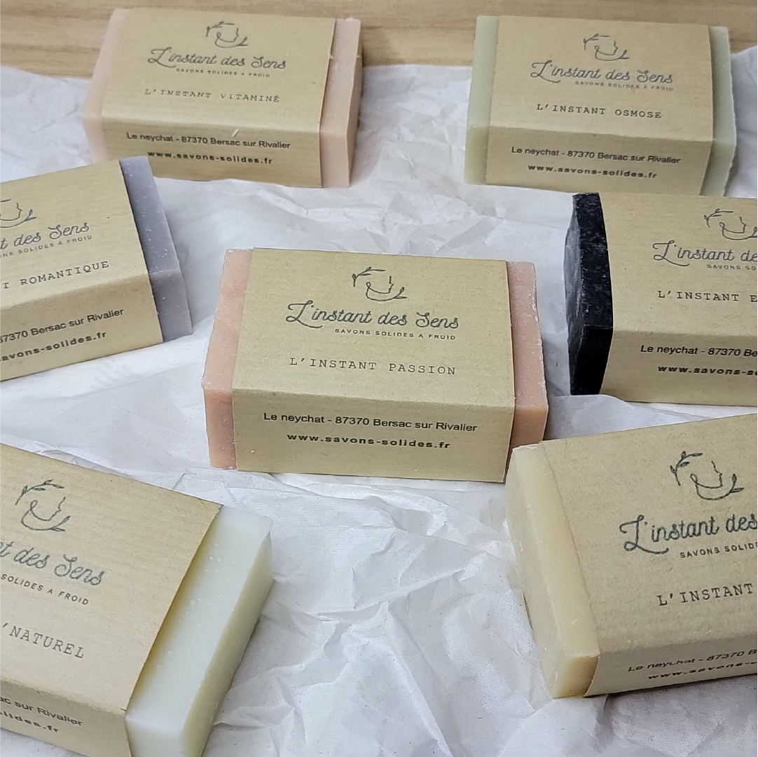 Derrière le savon l'instant des sens