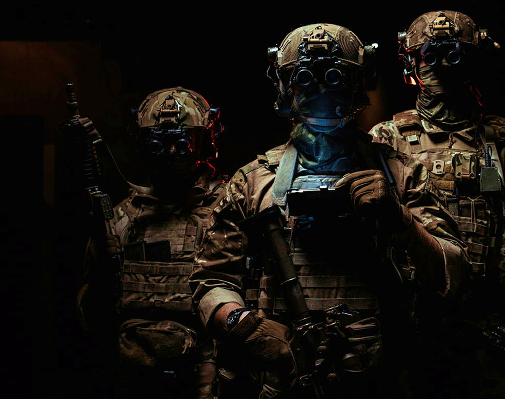 Soldiers in the shadows