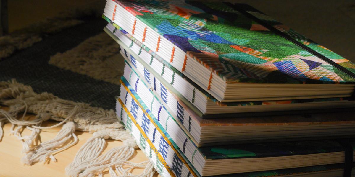 Reliure artisanale, carnets reliés à la main