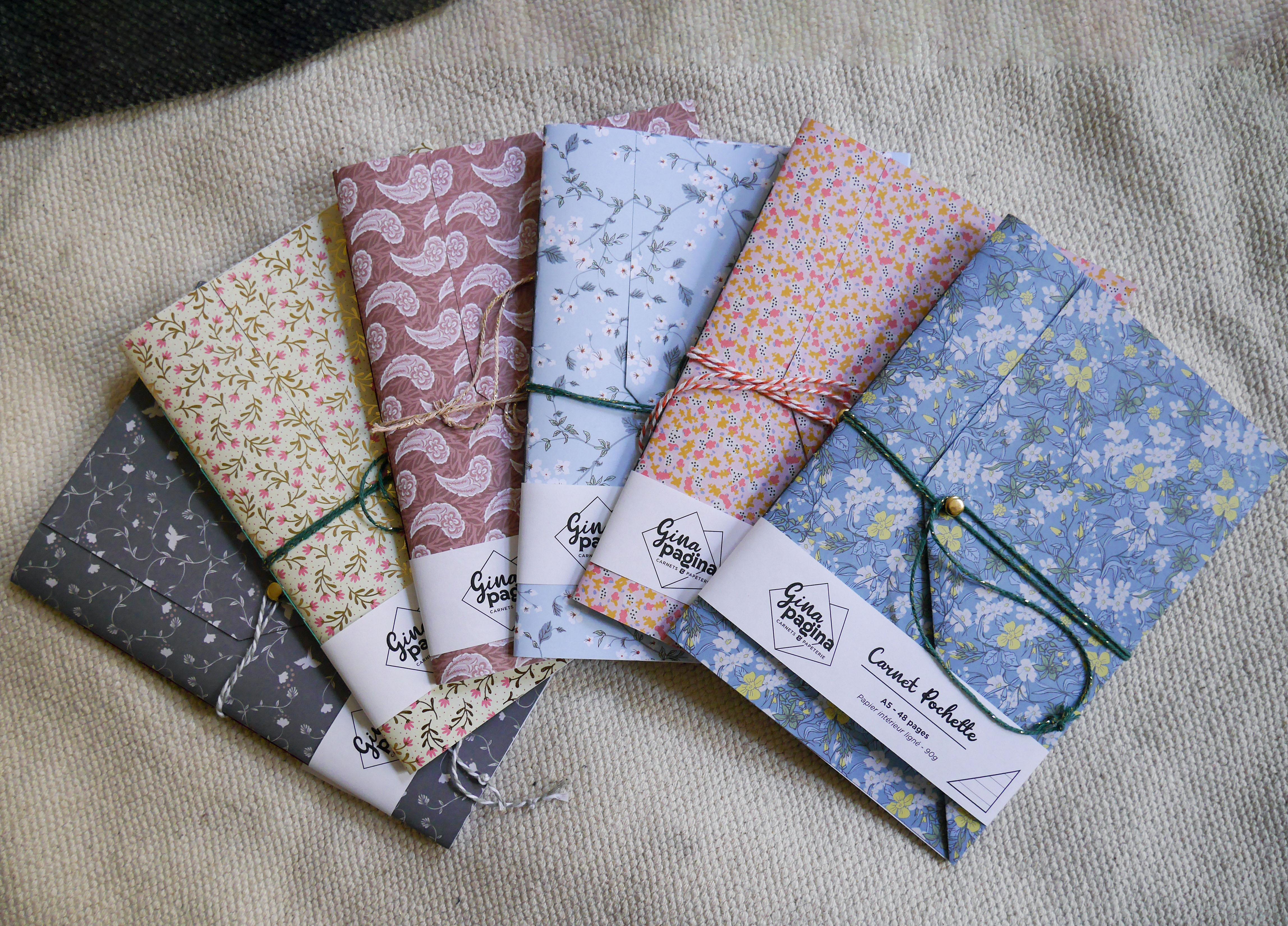 Carnets reliés à couverture souple