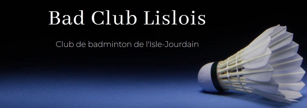 Bienvenue au Badminton Club Lislois