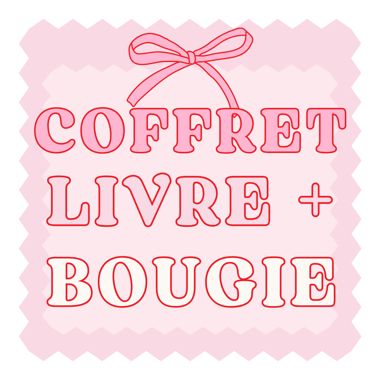 coffret bougie et livre