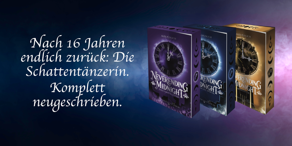 Die Schattentänzerin kehrt zurück. Unter neuem Titel und neuem Design.