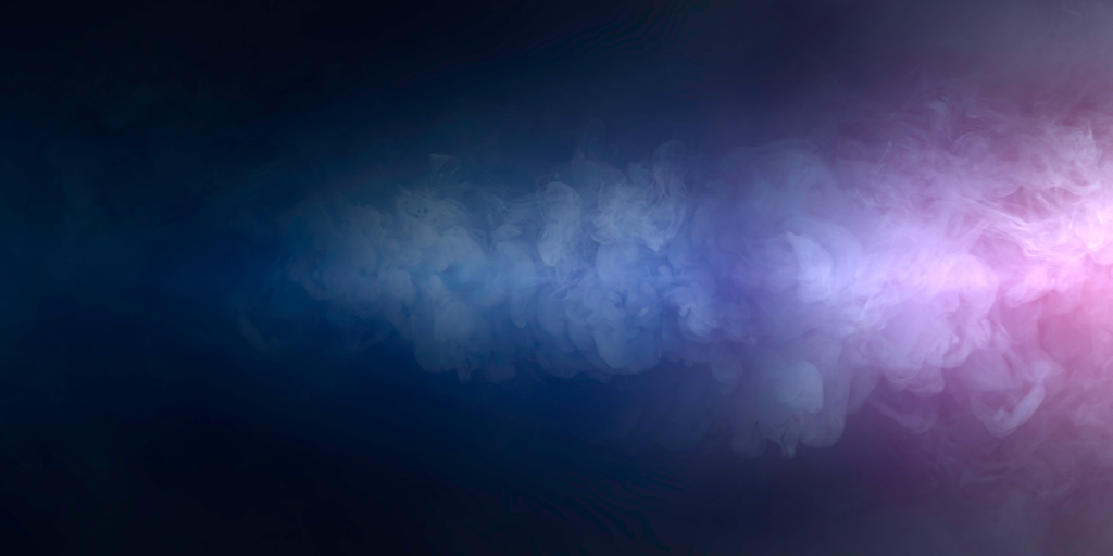 Blau Pinker Hintergrund mit Rauch