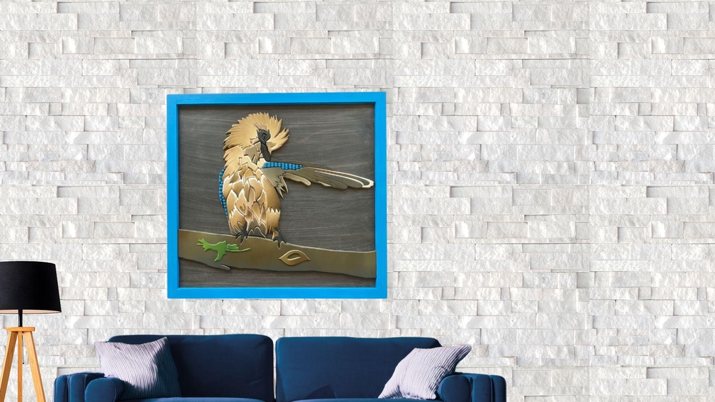Tableaux en bois culptés - Jura - Artisanat 
