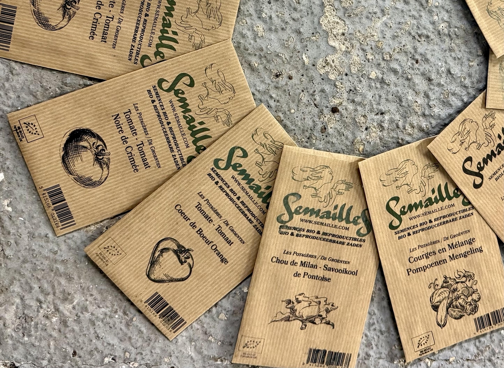 Nos graines potagère bio