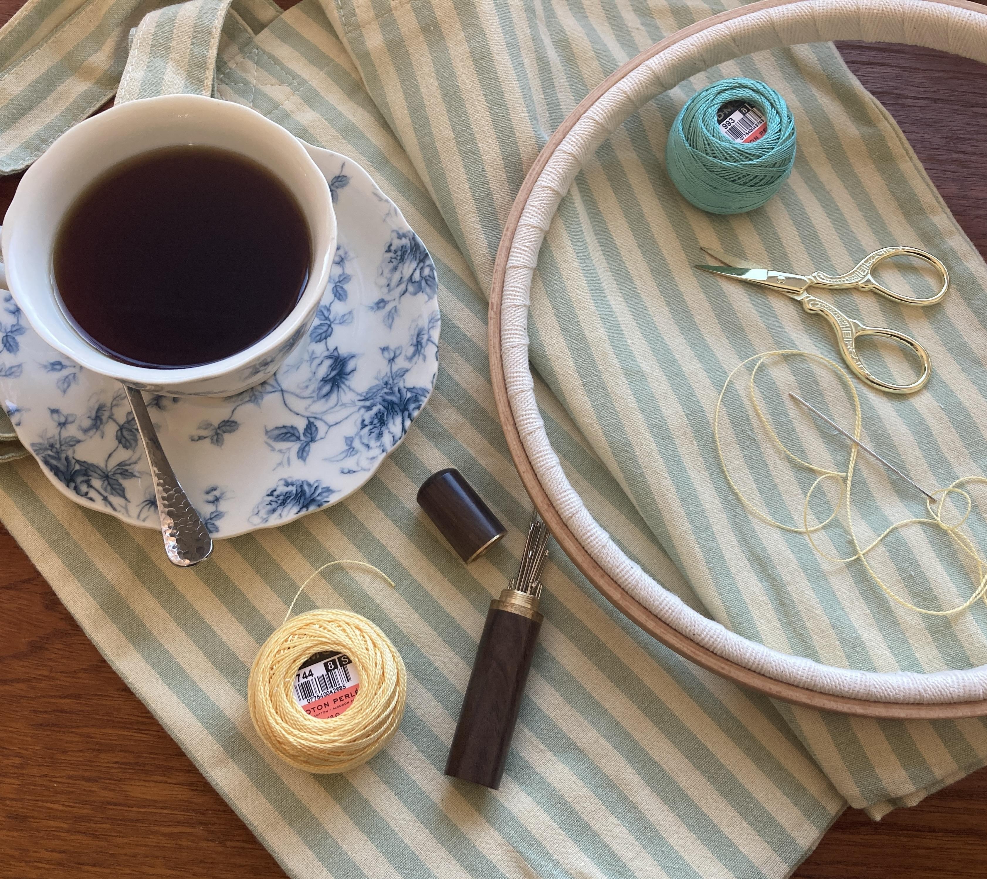 Calm Crafting Embroidery Workshop in Utrecht NL