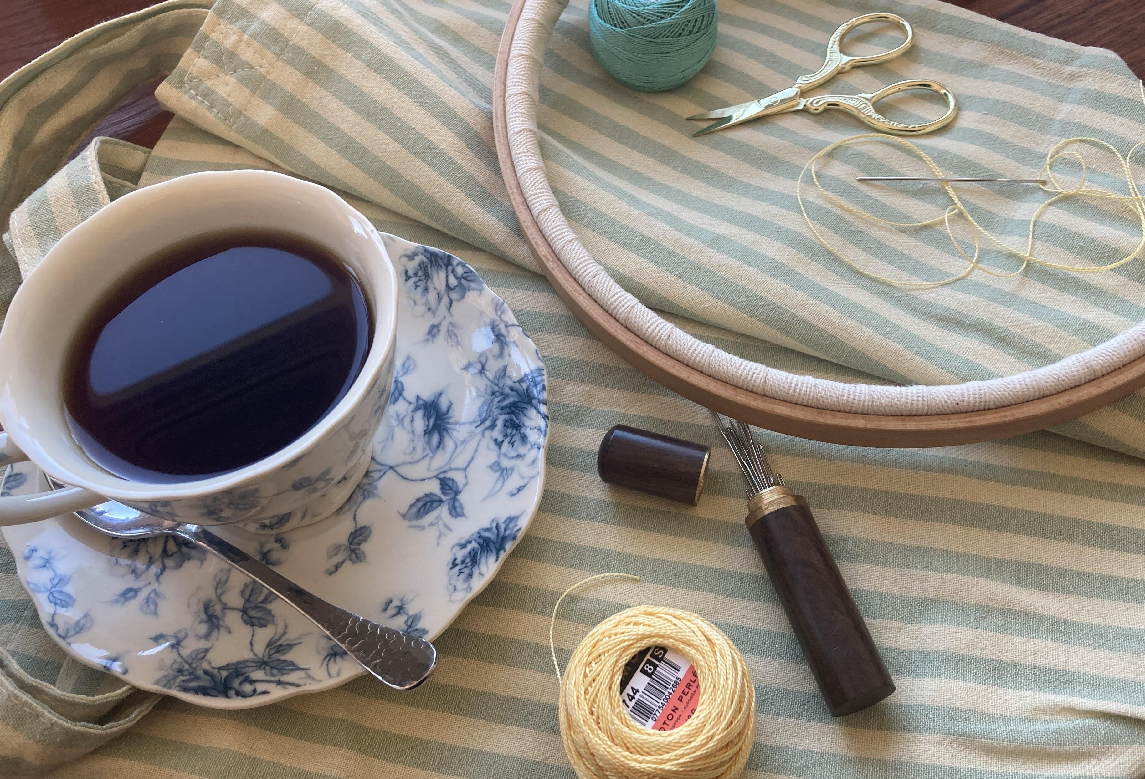 Calm Crafting Embroidery Workshop in Utrecht NL