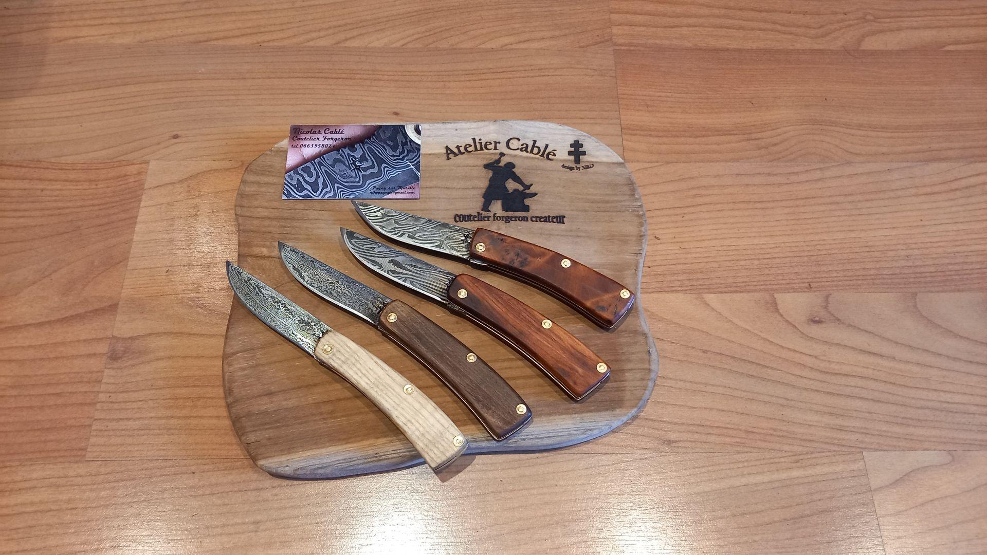 Couteaux artisanaux